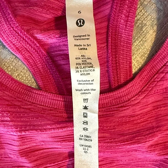 Lululemon Swiftly Tech High Neck Tank 2.0 race - Picture 6 of 8